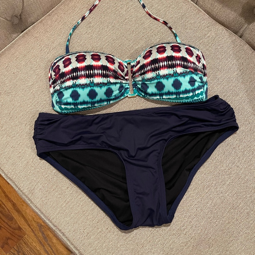 LA Blanca Blue Bikini Set Swimwear